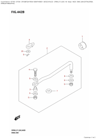 442B  -  Drag  Link  (Df70A,Df80A, (442B -   (Df70A, Df80A,)