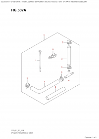 507A - Opt:water Pressure  Gauge  Sub Kit (507A - :     )