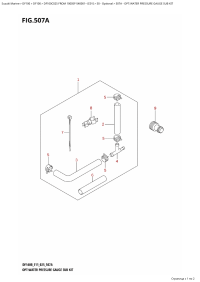 507A - Opt:water  Pressure Gauge Sub  Kit (507A - :     )