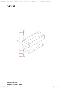 519A  -  Opt:remote  Control  Spacer (519A - :   )
