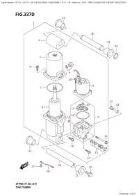 337D - Trim Cylinder (Df115Bt,Df115Bz,Df100C) (337D -   (Df115Bt, Df115Bz, Df100C))