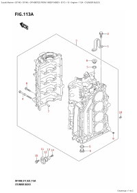 113A - Cylinder Block (113A - ���� ��������)