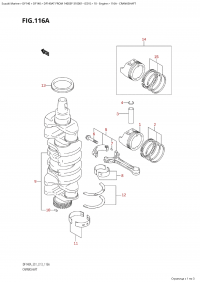 116A - Crankshaft (116A - )