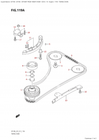 119A - Timing Chain (119A -  )