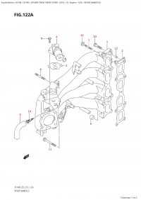 122A - Intake Manifold (122A -  )