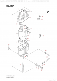 143A - Fuel  Vapor Separator (Df140T,Df140Z) (143A -    (Df140T, Df140Z))
