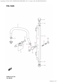 144A - Fuel Injector (E01,E03,E11) (144A - ��������� �������� (E01, E03, E11))