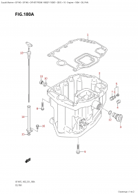 180A - Oil Pan (180A -  )