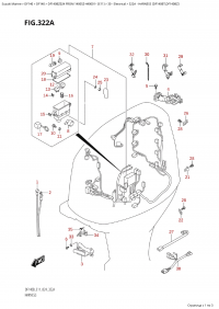 322A - Harness (Df140Bt,Df140Bz) (322A -   (Df140Bt, Df140Bz))