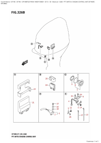 326B  -  Ptt  Switch  /  Engine  Control  Unit (Df140Bt, (326B - ������������� ������������ / ���� ���������� ���������� (Df140Bt,)