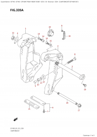 335A - Clamp Bracket (Df140At:e01) (335A -   (Df140At: e01))
