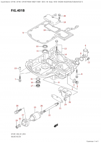 401B - Engine Holder (K6,K7,K8,K9,K10,011) (401B -   (K6, K7, K8, K9, K10, 011))