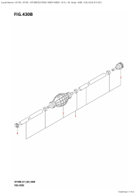 430B - Fuel Hose (E11,E01) (430B - ��������� ����� (E11, E01))