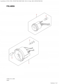 460A - Meter (Df140At:e01) (460A -  (Df140At: e01))