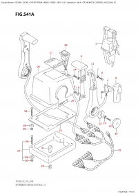 541A - Opt:remote Control Assy Dual (1) (541A - :     Dual (1))