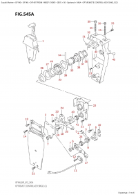 545A - Opt:remote Control Assy  Single  (2) (545A -    ,  (2))