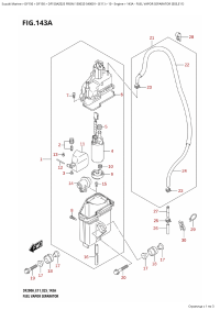 143A - Fuel Vapor Separator (E03,E11) (143A -    (E03, E11))