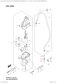 143A  -  Fuel  Vapor  Separator  (E11) (143A -    (E11))