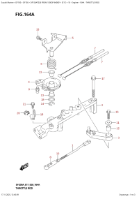 164A  -  Throttle  Rod (164A - ���� ��������)