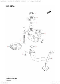 175A  -  Oil  Pump (175A - �������� �����)