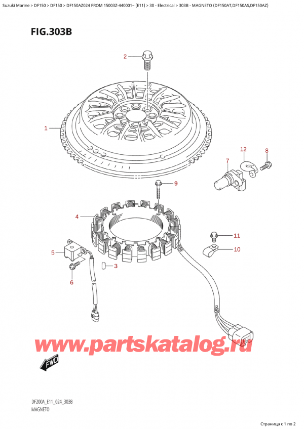  ,  , Suzuki Suzuki DF150A ZL / ZX FROM 15003Z-440001~  (E11 024),  (Df150At, Df150As, Df150Az)