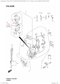 322B  -  Harness  (Df150At,Df150Az) (322B - ���� �������� (Df150At, Df150Az))