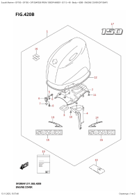 420B  -  Engine  Cover  (Df150Ap) (420B -   () (Df150Ap))