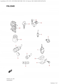 334D - Sensor / Switch (Df15A:p01) (334D -    (Df15A: p01))