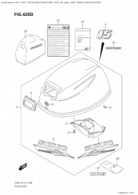 420D - Engine Cover (Df15A:p01) (420D -   () (Df15A: p01))
