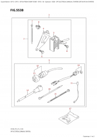 553B - Opt:electrical (Manual Starter) (Df15A:p01:M-Starter) (553B - :  ( ) (Df15A: p01:    ))
