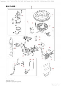 561B  -  Opt:starting Motor (Manual Starter)  (Df15A) (561B - :  ( ) (Df15A))