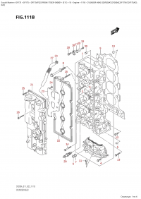 111B - Cylinder  Head ((Df200At,Df200Az,Df175At,Df175Az):023) (111B -    ( (Df200At, Df200Az, Df175At, Df175Az) : 023))