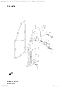 140A  -  Exhaust  Cover (140A -   )