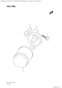178A - Oil Filter (178A -  )