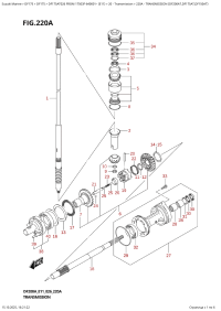 220A  -  Transmission  (Df200At,Df175At,Df150At) (220A -  (Df200At, Df175At, Df150At))