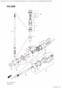 220B - Transmission (Df150Z,Df175Z) (220B -  (Df150Z, Df175Z))