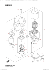 301A  -  Starting  Motor (301A -  )
