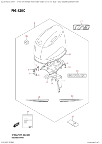 420C  -  Engine  Cover  (Df175Ap) (420C -   () (Df175Ap))
