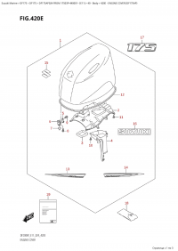 420E - Engine Cover (Df175Ap) (420E -   () (Df175Ap))