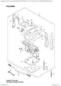 540A  -  Opt:remote  Control  Assy  Dual (540A - :     Dual)