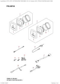 601A  -  Opt:multi  Function  Gauge  (1)  (E40) (601A - : multi Function Gauge (1) (E40))