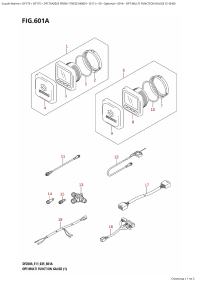 601A - Opt:multi  Function  Gauge  (1)  (E40) (601A - : multi Function Gauge (1) (E40))
