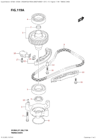 119A  -  Timing  Chain (119A - �������������� ����)