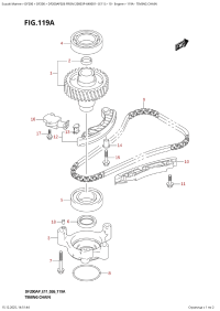119A  -  Timing  Chain (119A - �������������� ����)