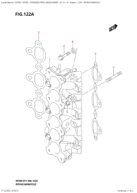 122A  -  Intake  Manifold (122A - �������� ���������)