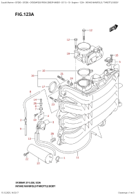 123A  -  Intake  Manifold  /  Throttle  Body (123A - �������� ��������� / �������� ����)
