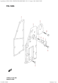 140A  -  Exhaust  Cover (140A - ����� ��������� �����)