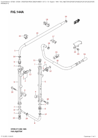 144A  -  Fuel  Injector  ((Df200T,Df200Z,Df225T,Df225Z,Df250T, (144A - ��������� �������� ( (Df200T, Df200Z, Df225T, Df225Z, Df250T,)