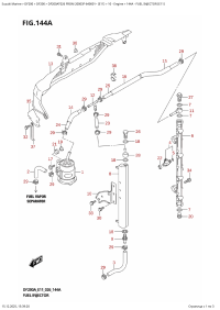 144A  -  Fuel  Injector  (E11) (144A - ��������� �������� (E11))