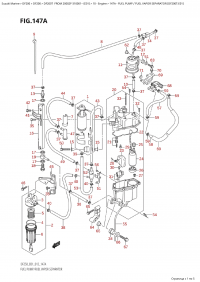147A  -  Fuel  Pump  /  Fuel  Vapor  Separator  (Df200T:e01) (147A -   /    (Df200T: e01))